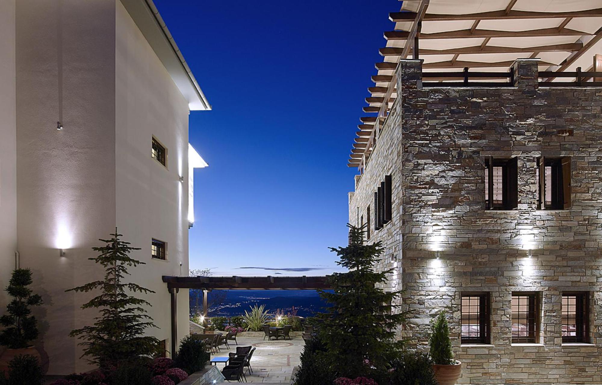 Stevalia Hotel & Spa Katochori エクステリア 写真